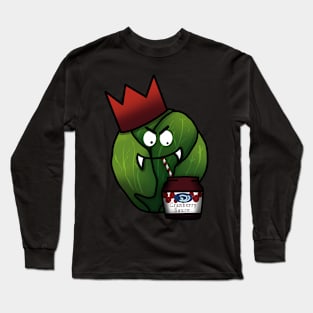 Vampire Brussel Sprout Gothic Christmas Long Sleeve T-Shirt